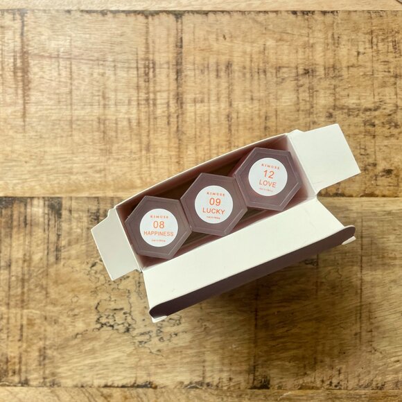 Kimuse Liquid Blush Trio | 2 box sets {Lucky, Happiness, Love} NWT - Picture 7 of 10